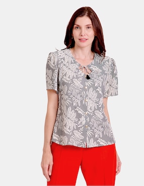 Blusa Vitos manga corta para mujer