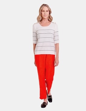 Blusa Vitos manga al codo para mujer