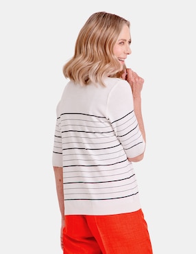 Blusa Vitos manga al codo para mujer