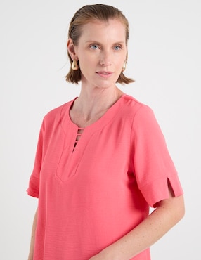 Blusa Damaia Atelier manga al codo para mujer