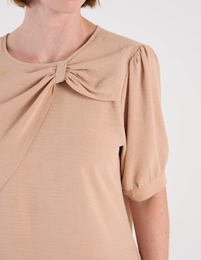 Blusa Damaia Atelier manga corta para mujer