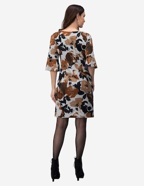 Vestido a la rodilla casual Karla D' Liz para mujer