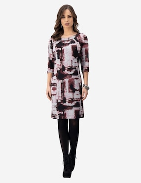 Vestido a la rodilla casual Karla D' Liz para mujer