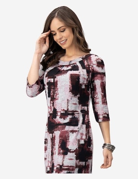 Vestido a la rodilla casual Karla D' Liz para mujer