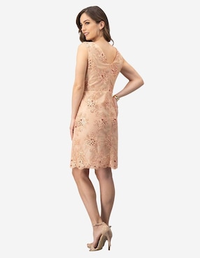 Vestido a la rodilla casual Karla D' Liz para mujer