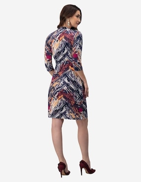 Vestido a la rodilla casual Karla D' Liz para mujer