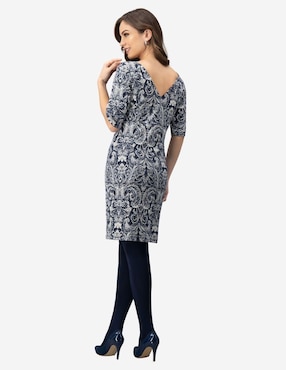 Vestido a la rodilla casual Karla D' Liz para mujer
