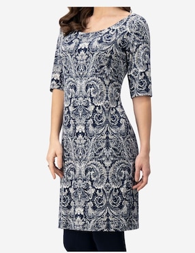 Vestido a la rodilla casual Karla D' Liz para mujer
