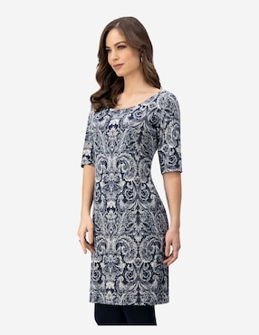 Vestido a la rodilla casual Karla D' Liz para mujer