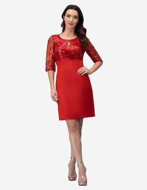 Vestido 3/4 casual Karla D' Liz para mujer