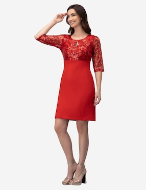 Vestido 3/4 casual Karla D' Liz para mujer