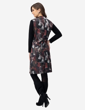 Vestido a la rodilla casual Karla D' Liz para mujer