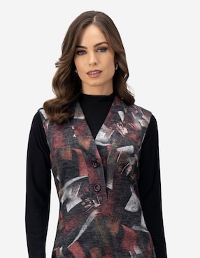 Vestido a la rodilla casual Karla D' Liz para mujer