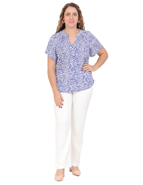Pantalón de vestir Duplan Petite regular para mujer