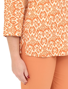 Blusa Duplan Petite manga 3/4 para mujer