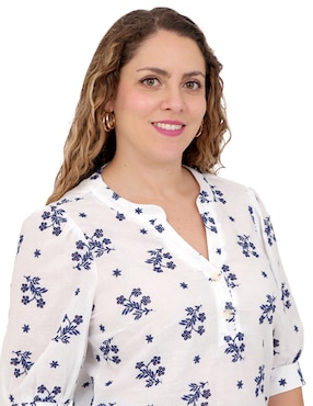 Blusa Duplan Petite Mykonos manga corta para mujer