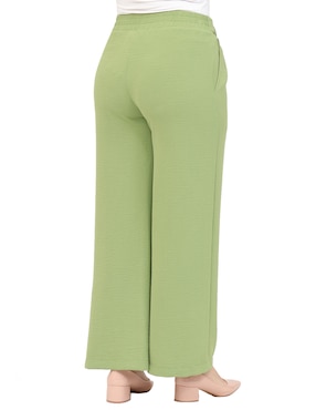 Pantalón pijamero Duplan Petite slim para mujer