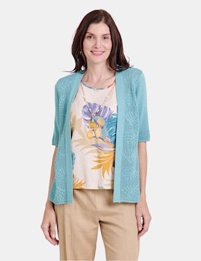 Blusa Vitos manga 3/4 para mujer
