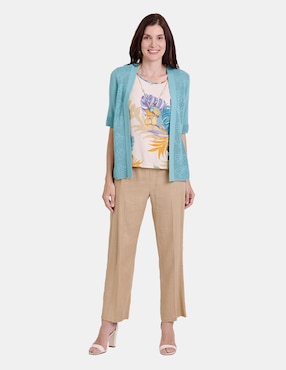 Blusa Vitos manga 3/4 para mujer