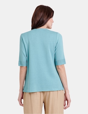 Blusa Vitos manga 3/4 para mujer