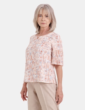 Blusa Vitos manga corta para mujer
