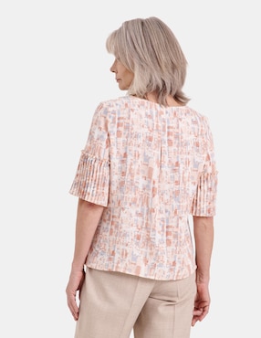 Blusa Vitos manga corta para mujer