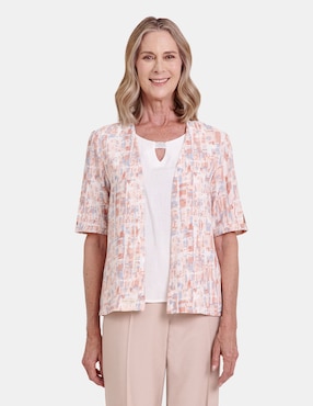 Blusa Vitos manga corta para mujer