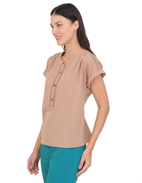 Blusa Duplan manga corta para mujer