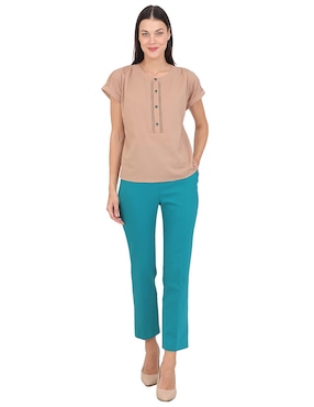 Blusa Duplan manga corta para mujer