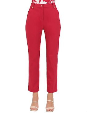 Pantalón de vestir Duplan slim para mujer