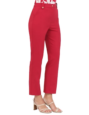 Pantalón de vestir Duplan slim para mujer