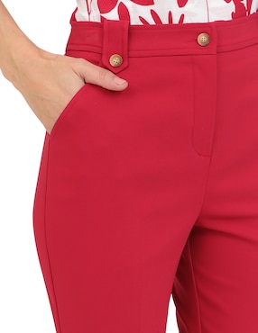 Pantalón de vestir Duplan slim para mujer