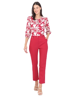 Pantalón de vestir Duplan slim para mujer