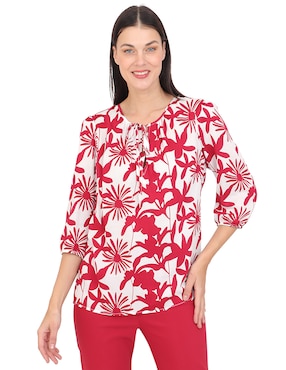 Blusa Duplan manga 3/4 para mujer