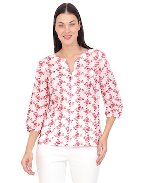 Blusa Duplan manga 3/4 para mujer
