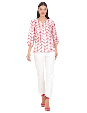 Blusa Duplan manga 3/4 para mujer