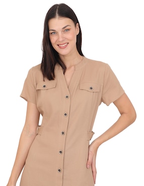 Vestido a la rodilla casual Duplan para mujer