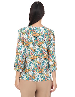 Blusa Duplan manga 3/4 para mujer