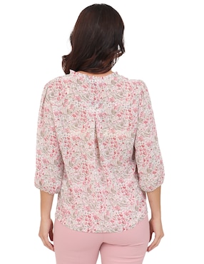 Blusa Duplan manga 3/4 para mujer