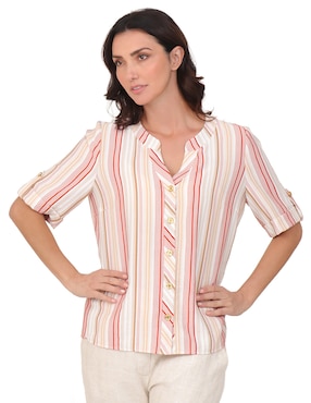 Blusa Duplan manga al codo para mujer