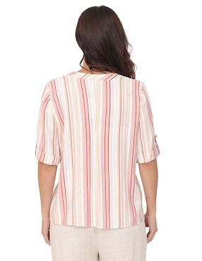 Blusa Duplan manga al codo para mujer