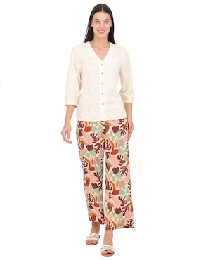 Blusa Duplan Grupo Sabadell manga 3/4 para mujer