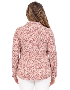 Blusa Duplan Petite manga larga para mujer
