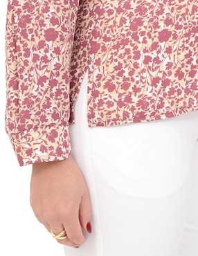Blusa Duplan Petite manga larga para mujer