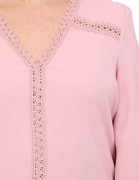 Blusa Duplan Petite manga 3/4 para mujer