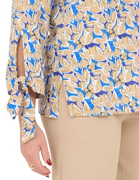 Blusa Duplan Petite manga 3/4 para mujer