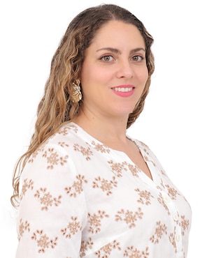 Blusa Duplan Petite manga 3/4 para mujer