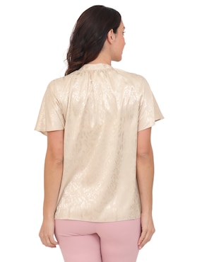 Blusa Duplan manga corta para mujer