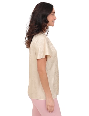 Blusa Duplan manga corta para mujer
