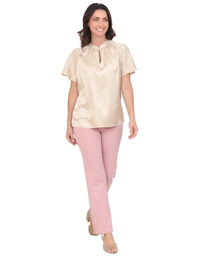 Blusa Duplan manga corta para mujer